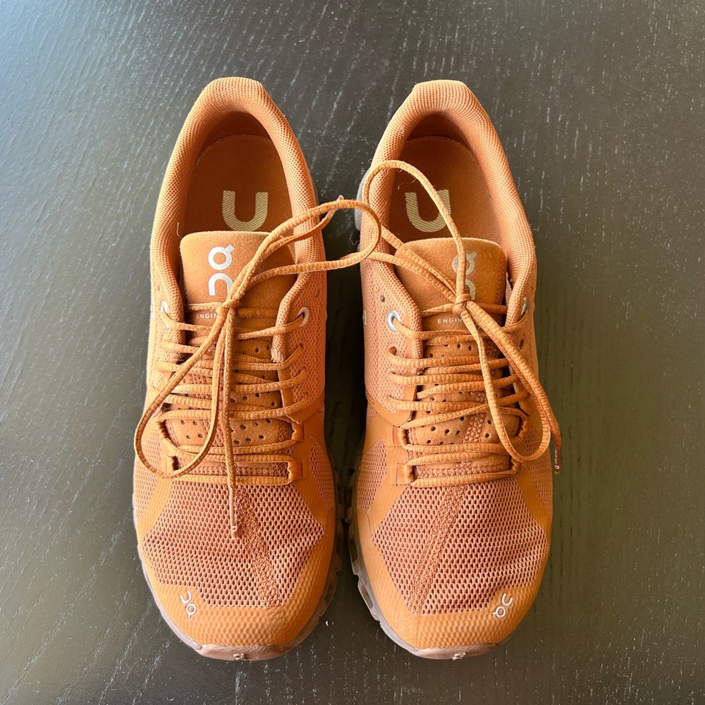 On Running Orange Sneakers